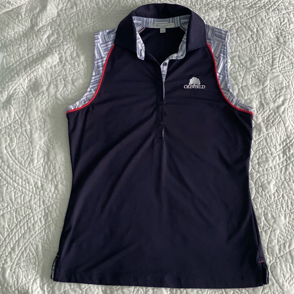 Fairway & Greene Navy Golf Polo